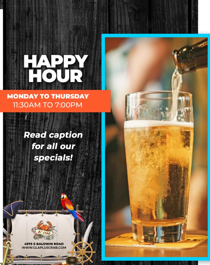 Say cheers to Happy Hour!