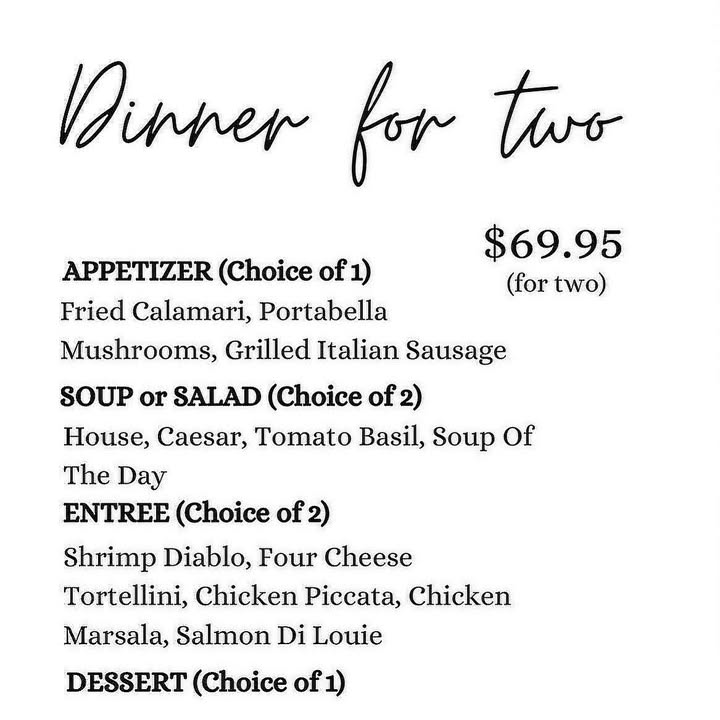 Thursday is the perfect evening to spend sometime with the people you love!