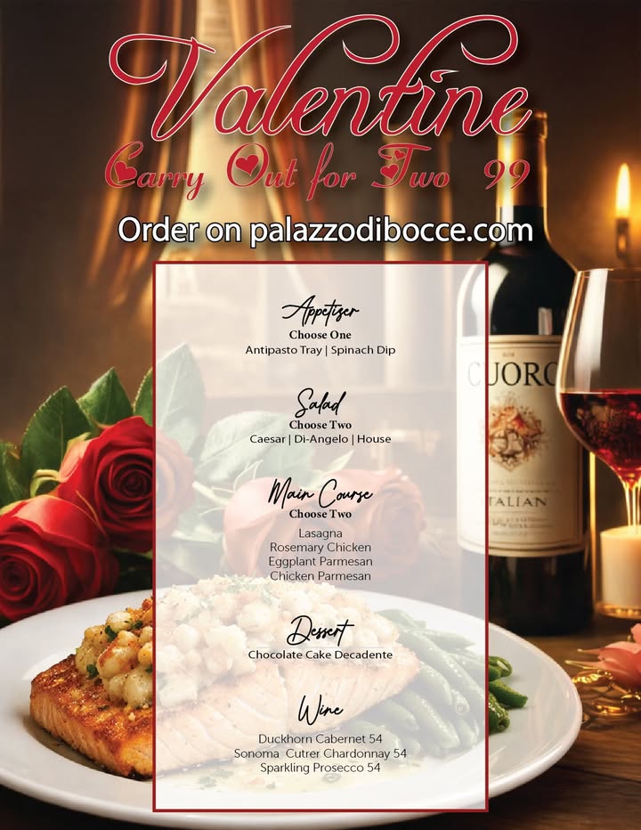 "Romance To-Go" Valentine