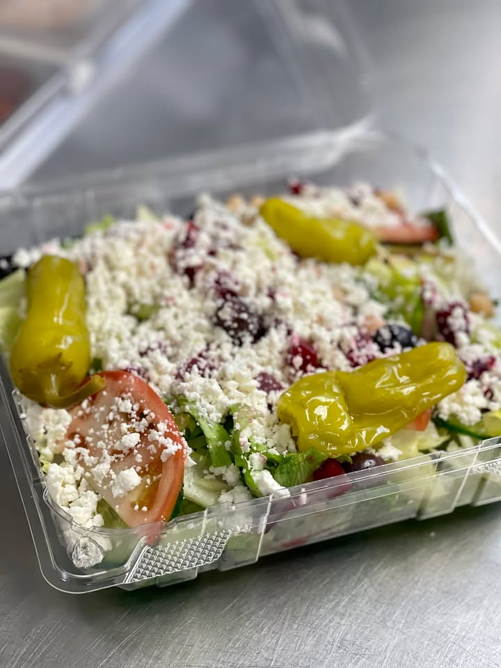 All of our tasty salads are made fresh to order at #OrionConeyExpress