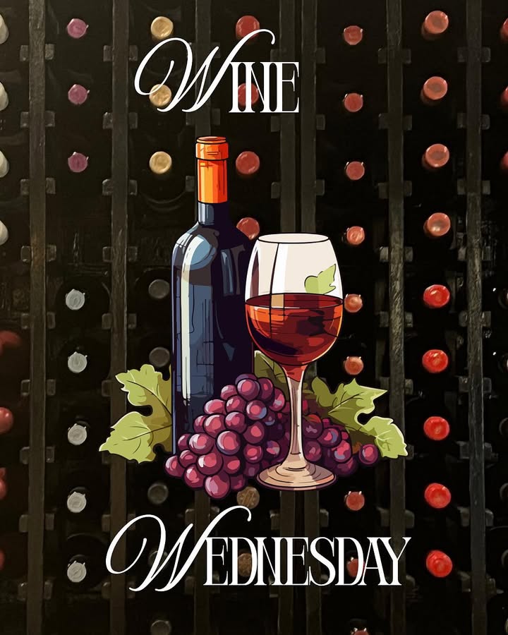 Our favorite way to wind down in the whirlwind of the week is to come sip some wonderful wine!