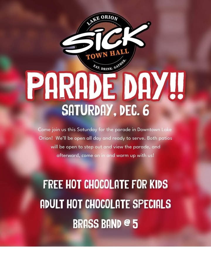 One of the biggest and most exciting days in Lake Orion is this Saturday!!!