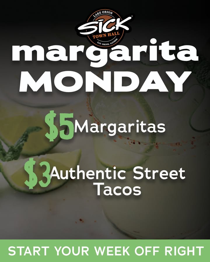 It’s MARGARITA MONDAY!